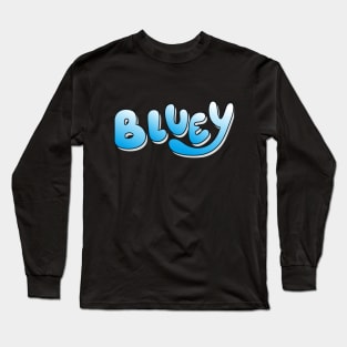 Bluey and Family Design Long Sleeve T-Shirt